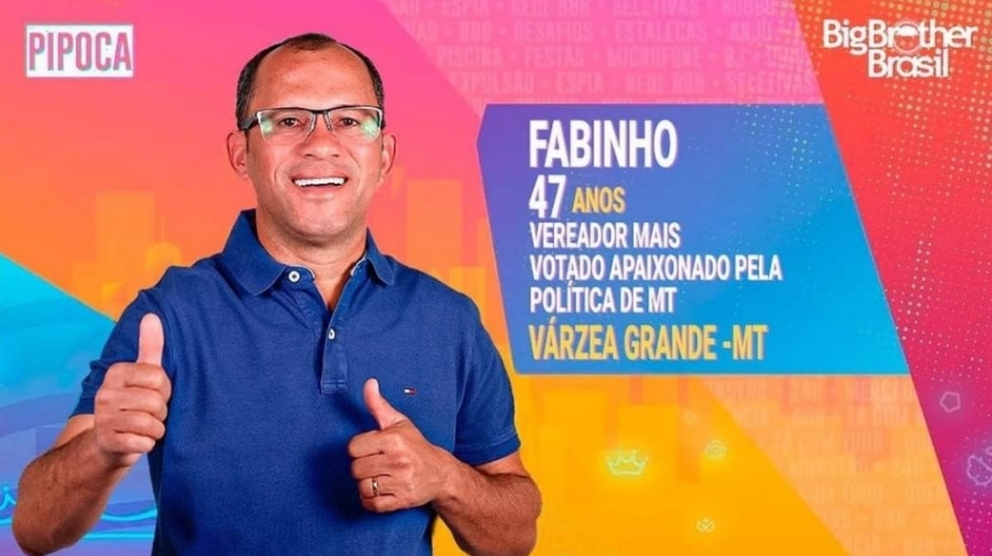 Vereador Fabinho Anuncia Sua Ida Ao BBB 22 Blog Do Pedro Luis