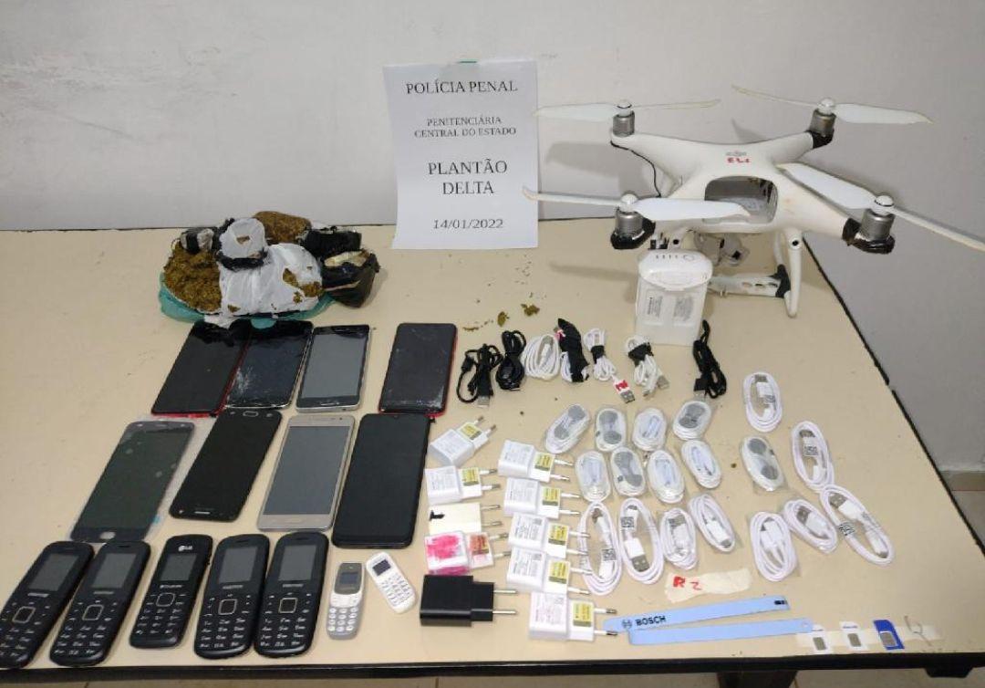 Policiais Penais Interceptam Entrada De Drone Celulares E Droga Na