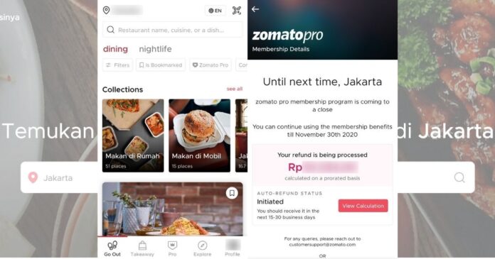 Zomato shuts office, stops premium subscription program in Indonesia