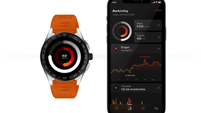 Smartwatch de luxo TAG Heuer agora tem app de bem-estar para chamar de seu