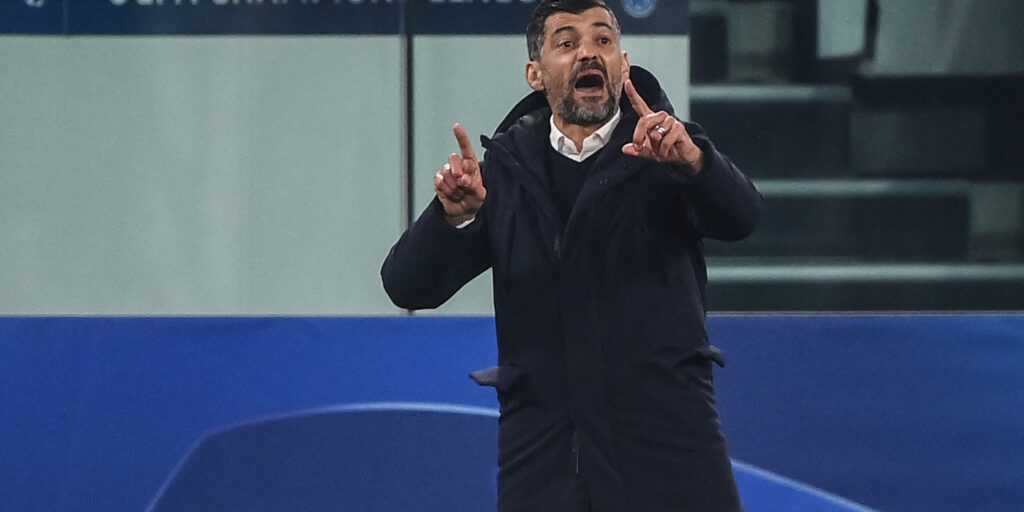 Sérgio Conceição: “Preferia estar à frente”