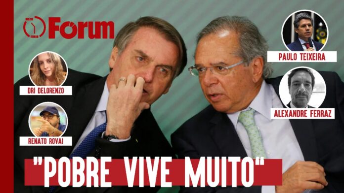 CPI avança sobre Bolsonaro e Guedes quer pobres morrendo mais cedo