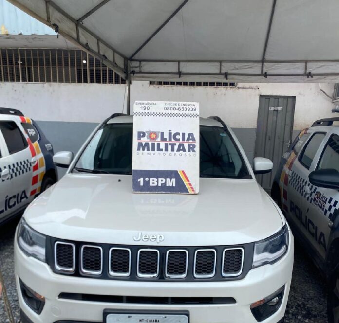 Polícia Militar prende três homens e recupera veículo furtado em Cuiabá