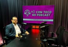 Podcast Tô com Toco alcança mais de 52 mil visualizações em 90 dias