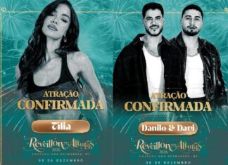 Chapada dos Guimarães recebe Tília e Danilo e Davi no Réveillon nas Alturas 2026