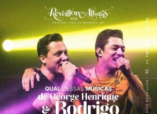 George Henrique e Rodrigo comandam a virada do Réveillon nas Alturas 2026 no dia 31 em Chapada dos Guimarães