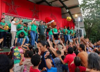 Natal Luz e Esperança reúne famílias em Várzea Grande e terá novas programações para domingo (21.12)