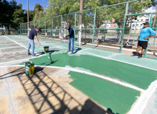 Prefeitura de Cuiabá revitaliza quadras do bairro Poção