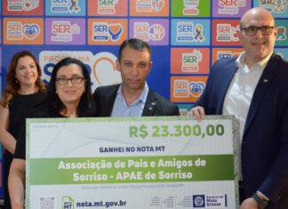 Instituições receberam mais de R$ 380 mil por meio do Nota MT em 2025