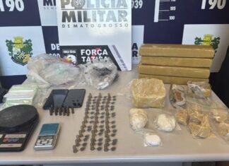 Força Tática detém dois faccionados por tráfico de drogas em Sorriso